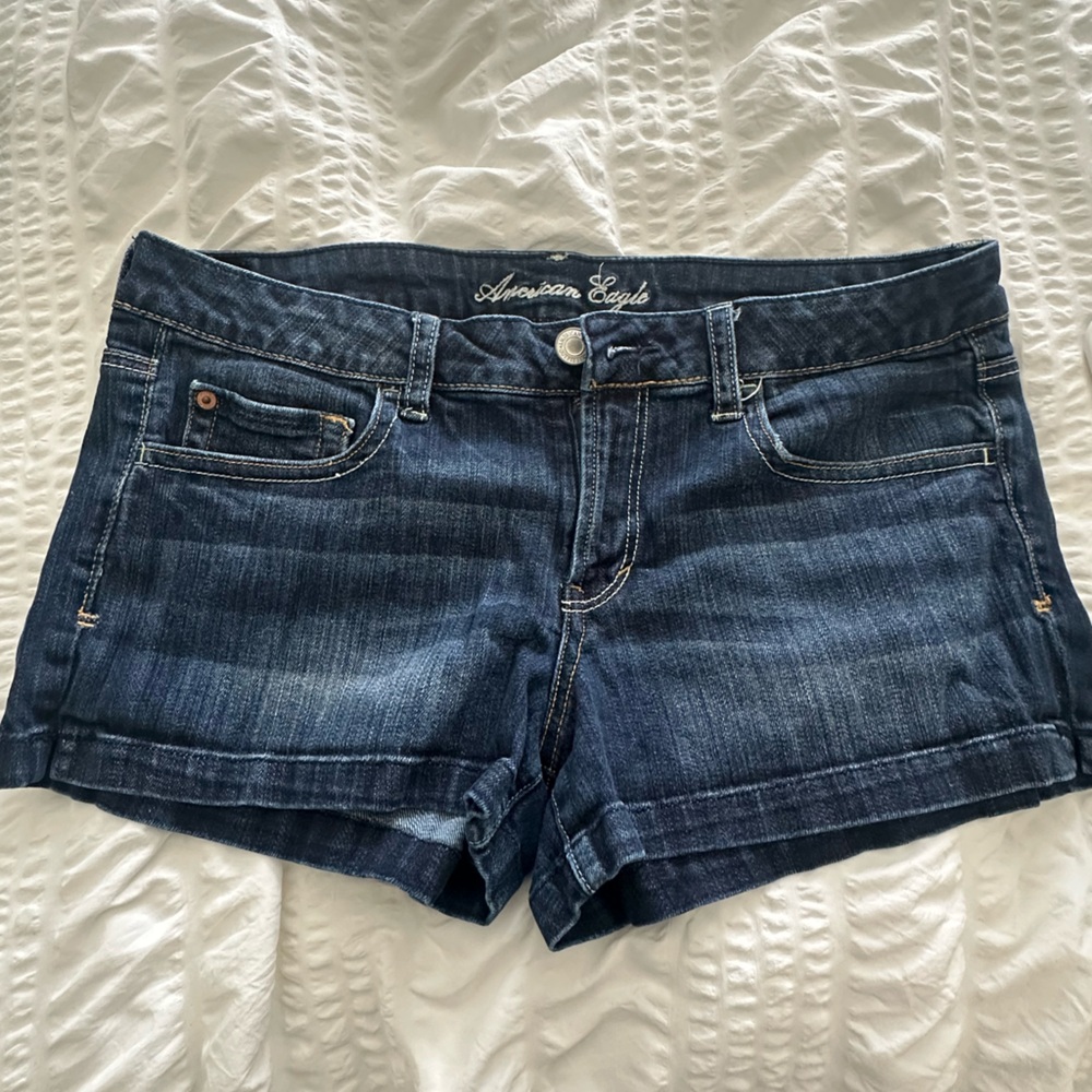 American Eagle Outfitters Blue Jean Shorts Classic Style